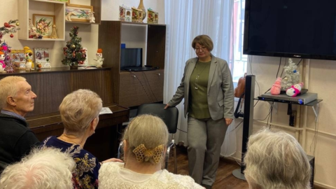 Встреча с пенсионерами Сергиева-Посада