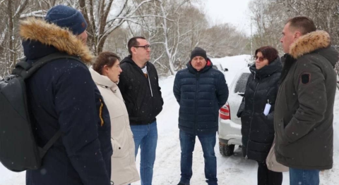Общественный контроль уборки снега в Волоколамске