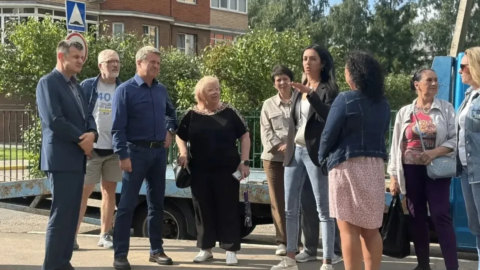 Встреча с жителями Наро-Фоминска на улице Полубоярова: от обсуждения к действию