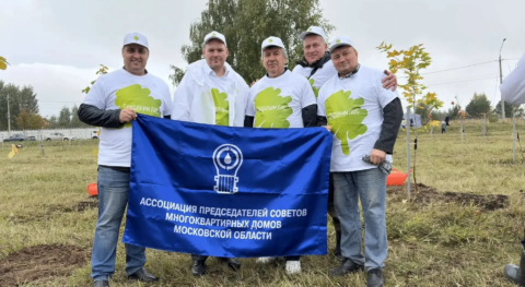 Акция по высадке деревьев в Коломне
